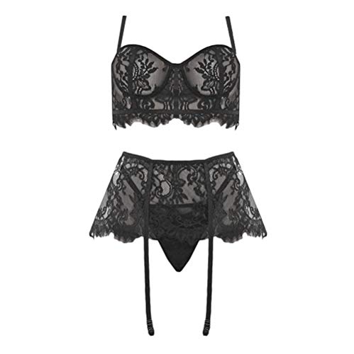 Ensemble de sous-vêtements de nuit sexy pour pimenter vos soirées en amoureux taille S