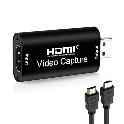 Image of BigPlayer USB 2.0 HDMI Video Capture Card HDMI to USB Converter for Streaming, Recording, Game Capture, Video Editing - Supports 1080p, Plug & Play