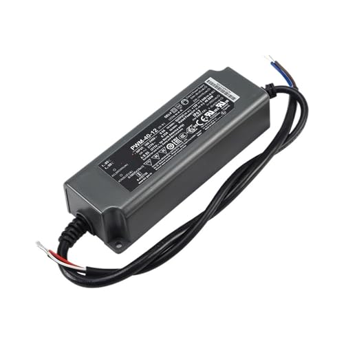 Alimentation pilote LED PWM-40-12 IP67 résout les pannes d'éclairage extérieur