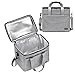 Palumma Carrying Case Bag for Power Station Case for Jackery 1800W/Bull PBM 1000W/PECRON E1500PRO Folding Power Station Storage Case (grey&35.5 * 26.5 * 34.5cm)