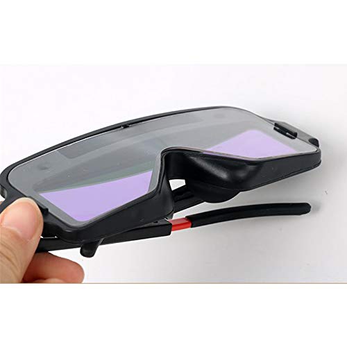 Óculos de Soldador Genérico Solar Automático Escurecimento Profissional para Proteção dos Olhos Sold