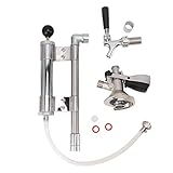 Keg Tap Keg Pump, 8In Steel Hand Pump Beer Dispenser Perfect for Picnics Household Alcohol Beer Pumps Keg Hand Pump Keg Tap for Indoor Outdoor Picnic Party Camping