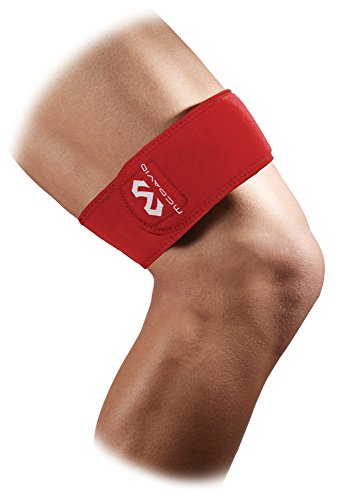 【東京ヤクルト 山田哲人選手 愛用ブランド】マクダビッド (McDavid) ひざ 膝 サポーター M4193 ランニングニーバンド 左右兼用 パッド 圧迫 調節可能 F スカーレット スポーツ ランニング 日常生活