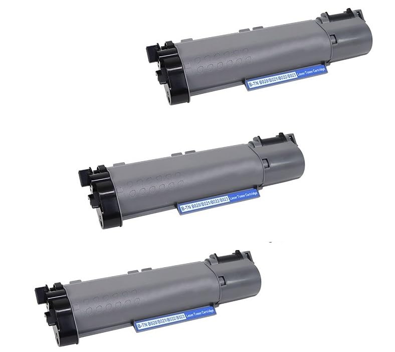 Image of Black Laser Toner B021 Cartridge Replacement Toner Cartridge for Laser Printers | Easy Installation & Reliable Printing (Set of 3)