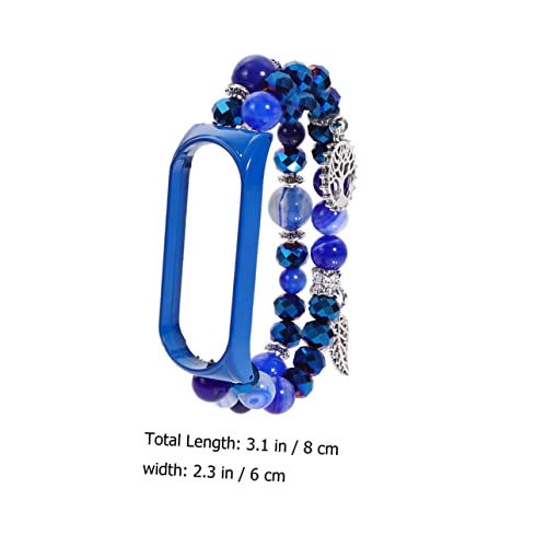 ARTIBETTER 1pc Jewelry Agate Strap for Elegant Crystal Watchband Comfortable Fit Design Fashionable Jewelry Accessory for Daily Wear2