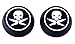 Bestem Aerial BT-PHANTOM-KNOB11 Phantomknob Skull and Prop Precision Control Knob for DJI Phantom Controller, Pair