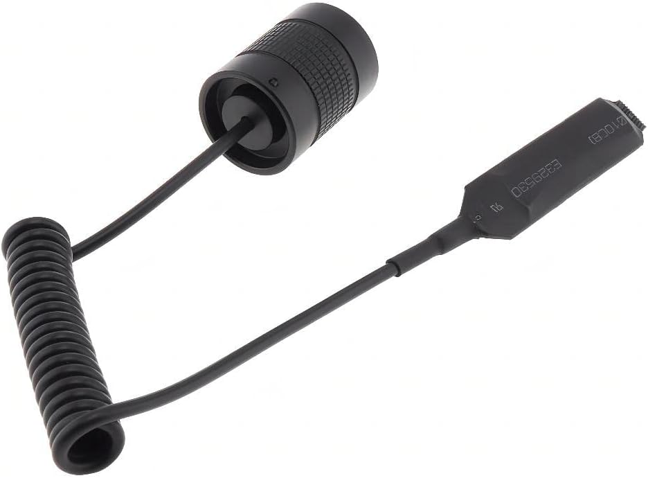 Mastiff Press On-Off Tactical Momentary Remote Switch Fits Classic 6p 9p G2 G3 Flashlights Utrafire C1 Torch, No Other Lights