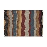 Photo Gallery wxwjshmgc targa in metallo con stampa a strisce colorate, divertente cartello in metallo, decorazione da appendere alla parete, 30,5 x 20,3 cm Photo Gallery wxwjshmgc targa in metallo con stampa a strisce colorate, divertente cartello in metallo, decorazione da appendere alla parete, 30,5 x 20,3 cm