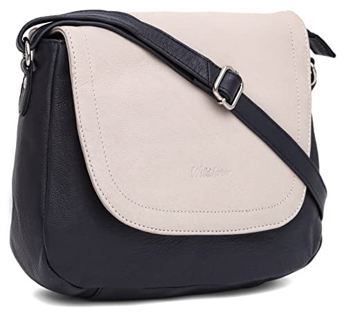 Image of WildHorn Modern & Stylish Cross-Body Leather Bag For Girls & Women I Leather Sling Bag I Handcrafted I Ultra Strong Stitching I- Ideal for Travelling, Parties, Weddings & Gifts