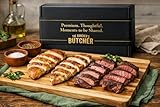 The Rancher's Butcher Premium Ribeye and Marinated Chicken Gift Box, USDA Choice Angus Ribeye Steaks with Nashville Hot and Cilantro Lime Chicken, Vacuum Sealed, Flash Frozen, Gourmet Meat Variety Pack - Graduation, Father's Day, Gift Box