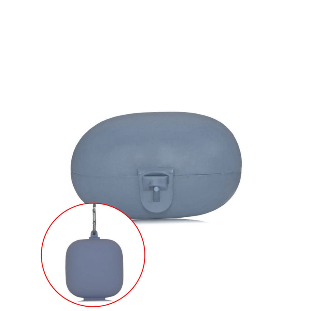 Angoily Caja De 3 Piezas Estuche para Auriculares Profesionales Funda De Silicona para Auriculares Cubierta De La Caja De Auriculares Caso Sin Conexión Cubrir Caja del Cargador Inalámbrico