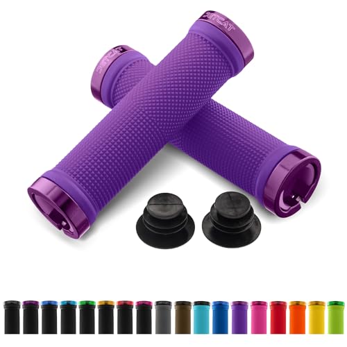 JETCAT Bike Grips, Bike Handlebar Grips, Mountain Bike Grips Handlebar, MTB Grips, Bicycle Grips BMX...