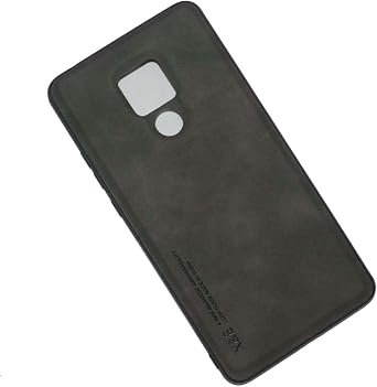Kepuch Silklike Case for Huawei Mate 20 X - Cover Bumper Built-in Metal Plate for Huawei Mate 20 X - Black