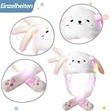 Zoom IMG-2 anyingkai led cappello con orecchie Zoom IMG-2 anyingkai led cappello con orecchie