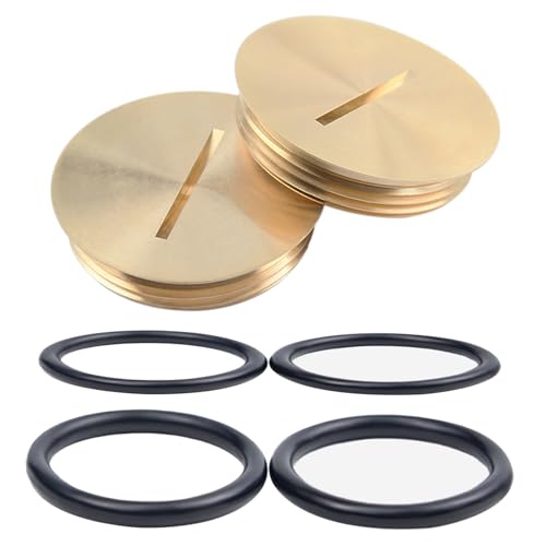 Sgtbqll 2 Stück 5249 Messing Schutzdeckel