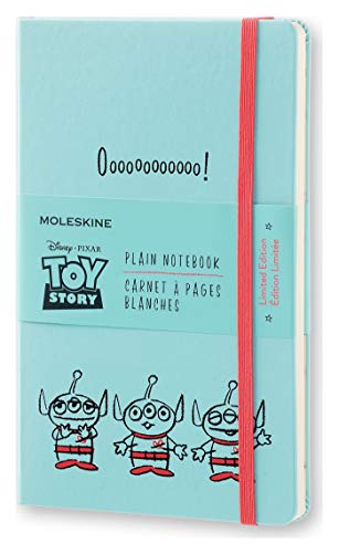 Moleskine Toy Story Limited Edition Notebook, Large, Plain, Light Blue, Hard Cover (8051272893151)