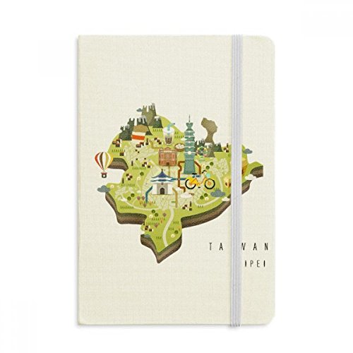 Carnet Voyage Chine TAIPEI A5 pour planifier vos aventures et noter vos souvenirs