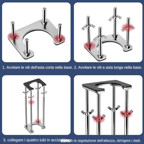 Support de montage encastré pour évier de cuisine et lavabo - 6