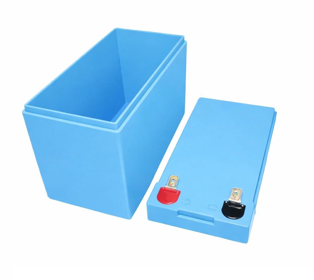 OLEIO Lithium Battery Box/Case/Enclosure for 12V, 7Ah, [Pack of 1 No ] Suitable for 18650/32700 / 21700 Cells I ABS Plastic Enclosure | Empty Case Only | Battery Not Included I-image-34