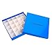 Wheaton W651610-B CryoElite Tissue Vial Box, Blue (Case of 15)