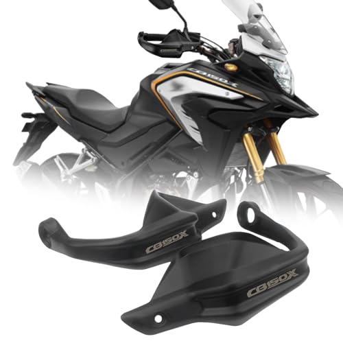 MAORANG For CB200X CB150X CB 200X 150X 2025 バイク用ハンドガード ハンドガード ウインドシールド 両手ハンドル 防風 CB200X CB 150X 2021-2026 バイクアクセサリー (CB150X,純黒のペ