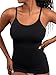 SHAPERMINT Cami, Support Vests, Compression Shirt Women, Compression Tops Women, Women's Shaping Tops Black