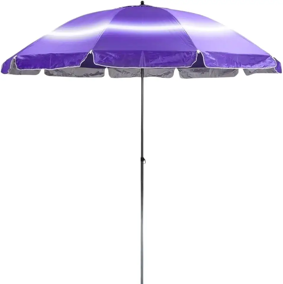 Guarda Sol Grande Gigante 2,40m Item de Praia Piscina Respirável Verão Articulável