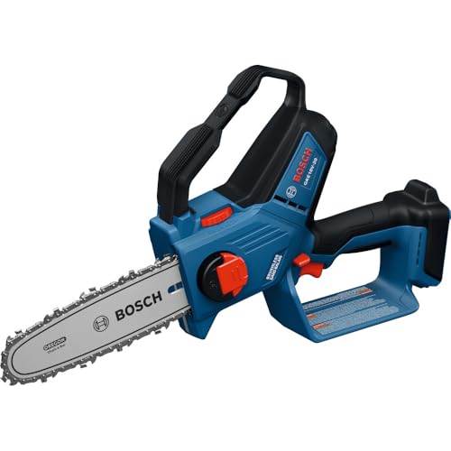 BOSCH GKE18V-20N 18V 8-Inch Cordless Pruning Saw with Brushless Motor & Kickback Detection for Fast Controlled Limbing and Tree Trimming (Bare Tool)