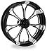 Performance Machine Paramount Platinum Black Rear Wheel, 18" x 4.25" 1252-7809R-PAR-BMP