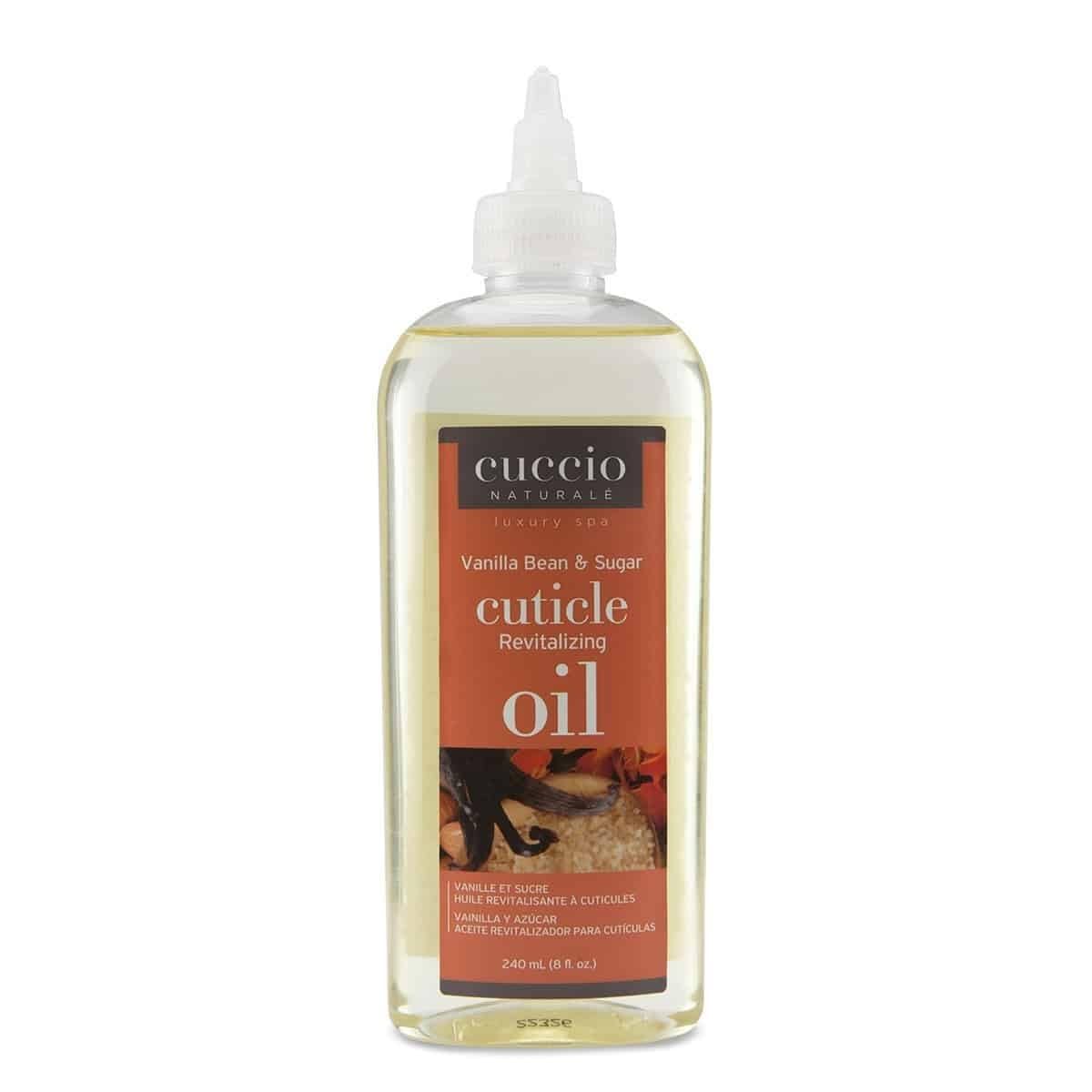 Cuccio Naturale Cuticle Revitalizing Oil - Vanilla Bean and Sugar Cuticle Oil 240ml (8oz)