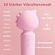 Vibration für Frauen mit 10 Vibrationsmodi Massage, Sex Spielzeug für die Frau Klitoris G-Punkt, Vibratorensets für Frauen, Vibrator Sex Toys Magic Wand Vibratoren mit Klitorisstimulation