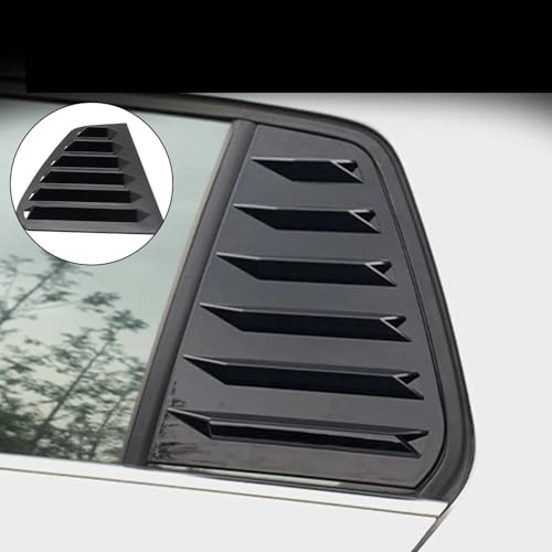 Déflecteurs de vitres Golf 7 cache custode noir brillant MK7 GTI GTD R - 2