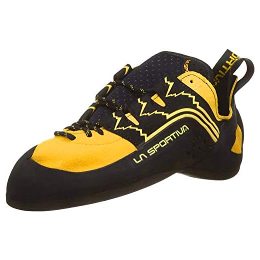 LA SPORTIVA Unisex barn Katana Laces klätterskor, Gul svart, 40.5 EU