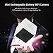 Produktbild LHJCN Mini Kamera Full HD 1080P WiFi Drahtlose Fernüberwachungskamera Home Überwachungskamera IR Nachtsicht Bewegungserkennungs Loop Aufnahme, White