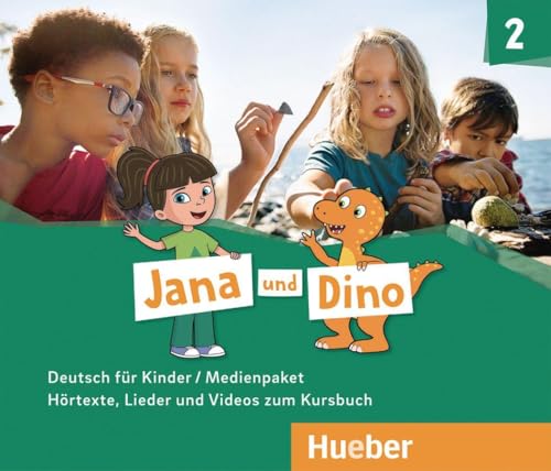 9783192210617 Jana und Dino. Deutsch für Kinder. Medienpaket. Per la Scuola elementare. Con CD-Audio. Con DVD-ROM (Vol. 2): 2 Audio-CDs und 1 DVD zum Kursbuch.Deutsch für Kinder / Medienpaket