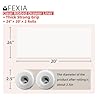 FEXIA 2 Rolls Shelf Liners for Kitchen Cabinets Non-Slip Drawer Liner 24 Inches x 20 FT Waterproof & Oil-Proof Non Adhesive Durable Material Fridge Liner for Shelves #1
