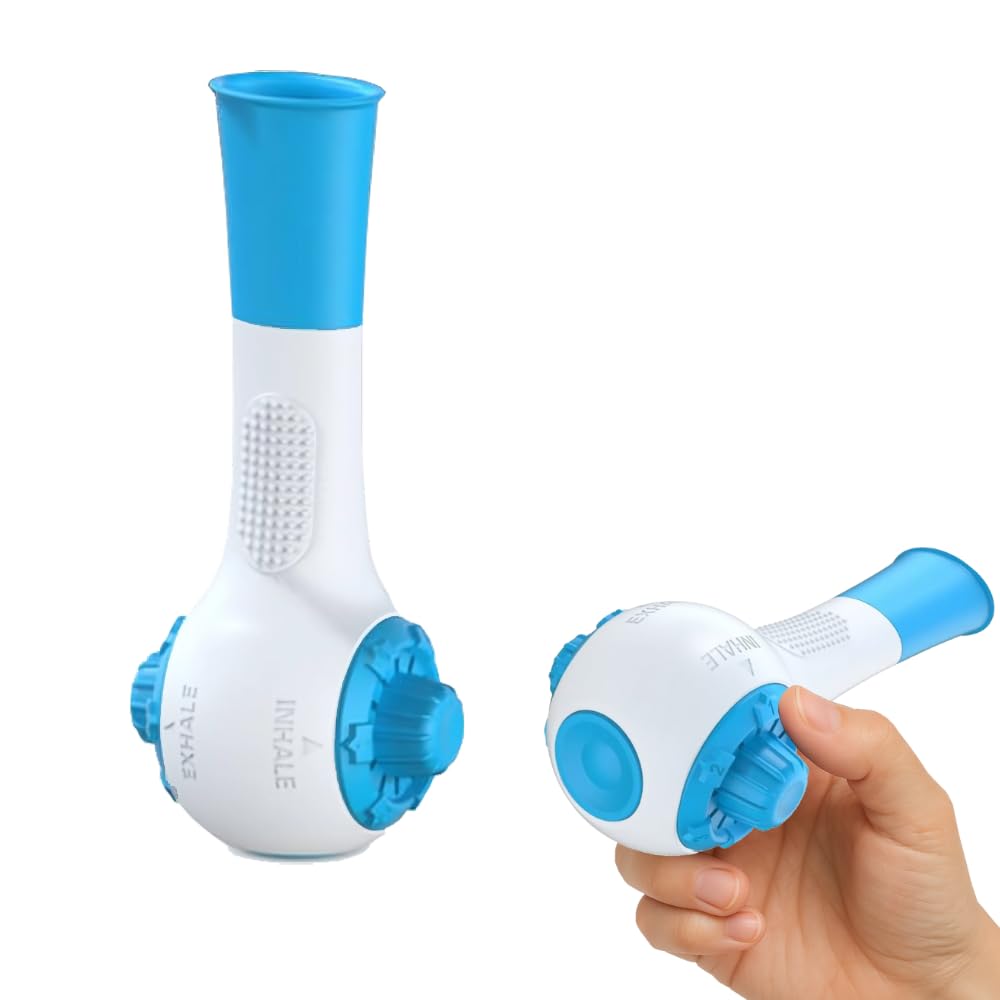 B-Arm Breathing Exercise Machine(I6E6)-6 Inspiratory & 6 Expiratory Resistance Levels|Respiratory Muscle Trainer For Drug-Free Respiratory Therapy|Breathing Trainer for COPD,Asthma,Cystic and Fibrosis