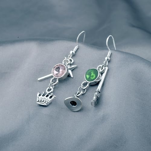 WSNANG Witch Musical Inspired Gift Witch Hat Charm Bracelet/Necklace Musical Character Keychain Musical Jewelry4