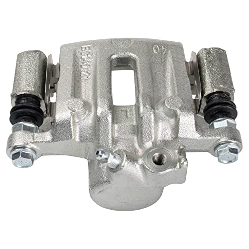 Image of TRQ Rear Brake Pad and Rotor Set Ceramic Vented Rotors Calipers