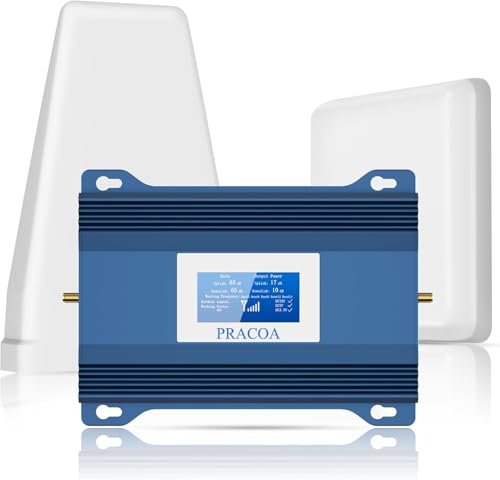 Image of Verizon Cell Phone Signal Booster T Mobile Cell Booster AT&T Cell Signal Booster 5G 4G LTE 3G Cricket US Cellular Sprint Verizon Cell Phone Booster for All US Carriers for Band 2 /4 /5 /12 /13 /17 /25 /66