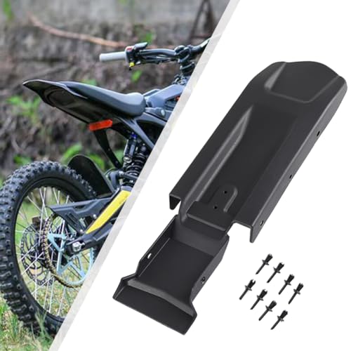 Rear Fender Inner Plate for Sur Ron Rear Mudguard Fender Base Protective Mud Guards Protector for Surron Sur-Ron Seyway X/S Light Bee Electric Dirt Bike Plastic Black