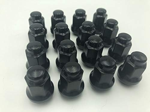 16 Black 10x1.25MM ATV Lug Nuts for Kawasaki, Honda, Suzuki, Yamaha, Arctic Cat