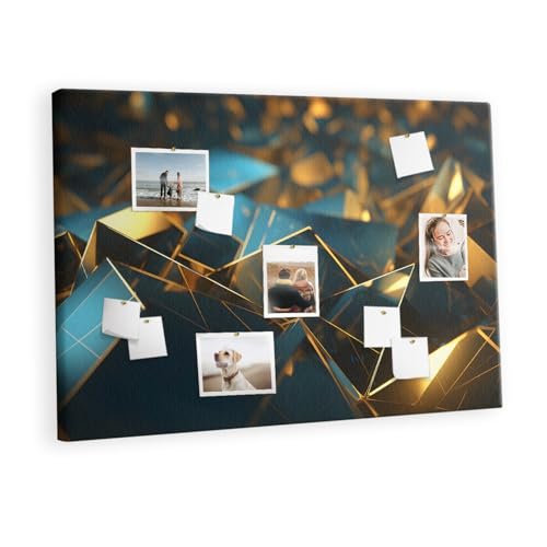 Planche en liège 120x80 cm tableau mural coloré pour bureau et maison