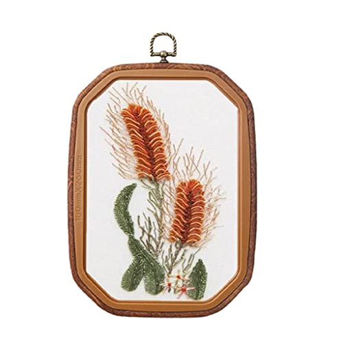Generic 3 peças ABS Aros de Bordado Suprimentos de Bordado Decoração Ferramentas de Costura Aro Orna