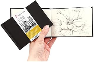 Hahnemuhle Draft & Sketch 140gsm Black Hardcover Sketch book 125 x 90mm