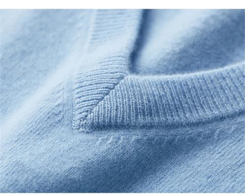 Men' Sleeveless Wool Sweater Vest Spring V-Neck Vest Warm Tops Knit Waistcoat Loose Jumper2