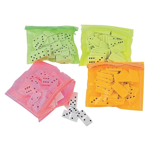 Dominoes de plástico en estuche vinilo - 28 piezas