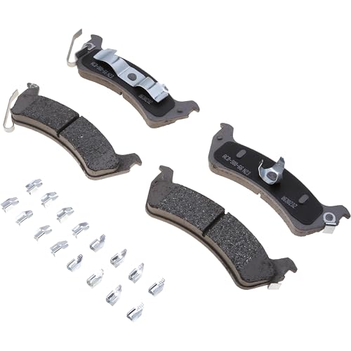 Plaquettes de frein arrière céramique ACDelco 14D666CHF1 pour trajets en famille et vacances