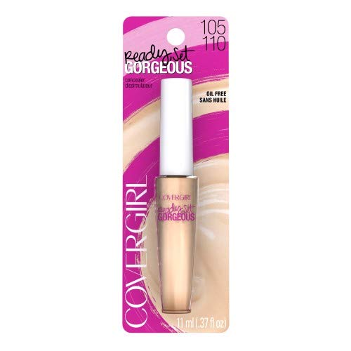 COVERGIRL Ready Set Gorgeous Concealer Fair 0 37 Fl Oz Pack of 10