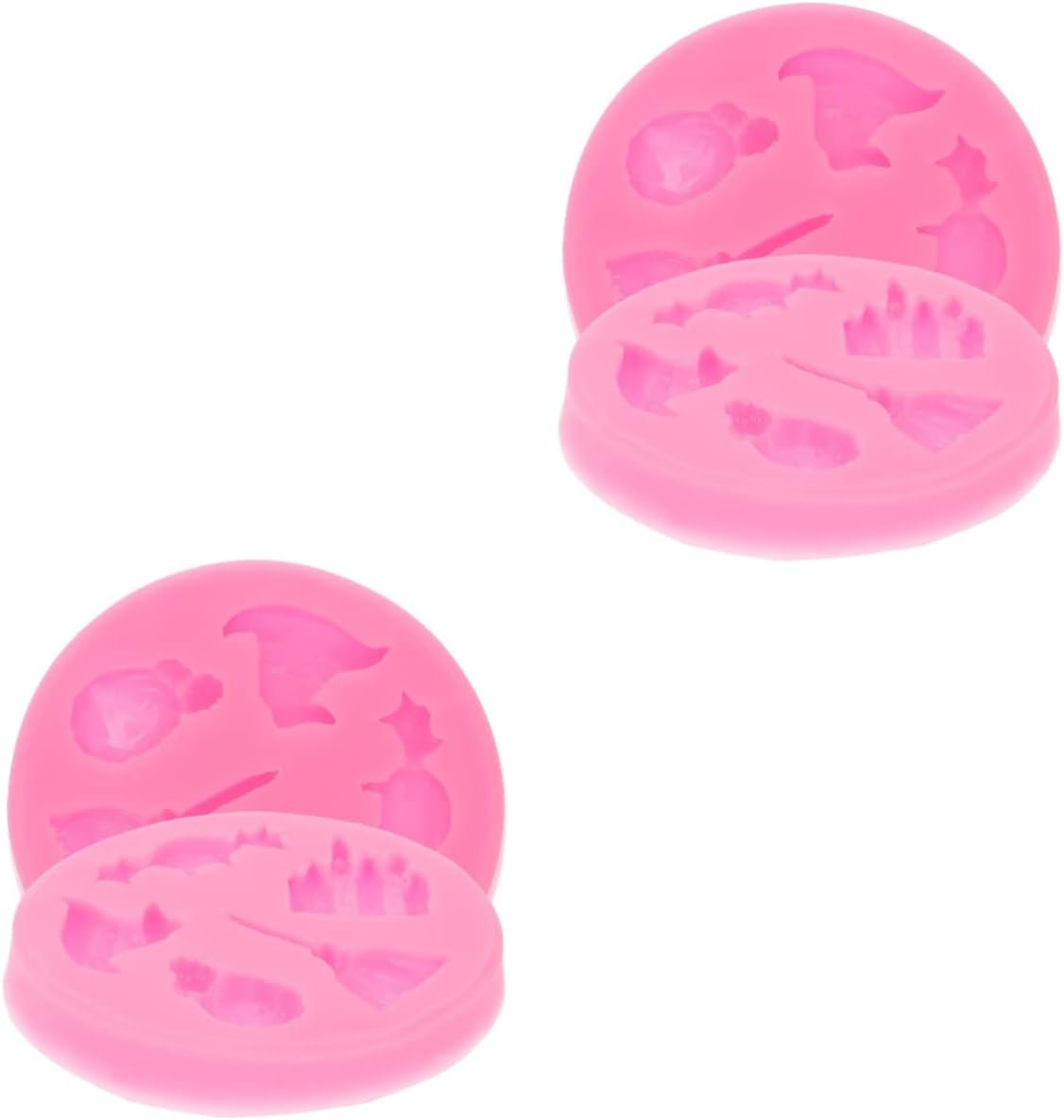 NOLITOY 4 Pcs Fondant Silicone Mold Letter Mold Molds for Chocolate Cake Baking Supplies Alphabet Mold Ghost Decor Halloween Chocolate Molds